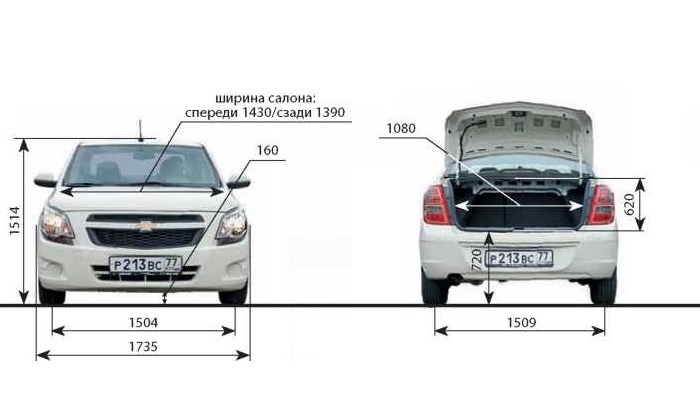 Дорожный просвет Chevrolet Lacetti